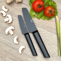 Dao gọt inox phủ chống dính nguyên khối Mirai 21cm- 10.2cm