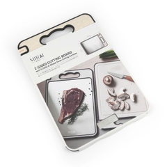 Thớt 2 mặt inox 304 và nhựa lúa mạch PP kháng khuẩn Mirai 25x36cm