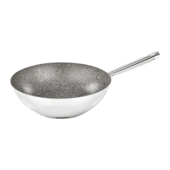 Chảo Barazzoni Wok Rocciosa Pro-Steel