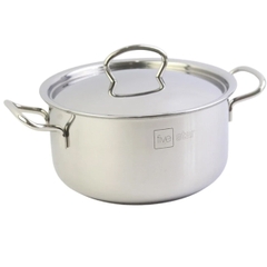 Nồi inox Fivestar FSN18 nắp kính 18cm