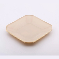 Đĩa vuông Opal Nâu 20cm - 450CL