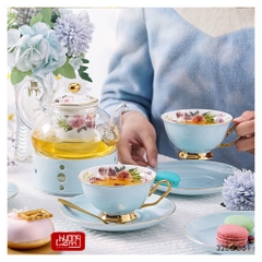 Bộ trà đun bếp cồn 300