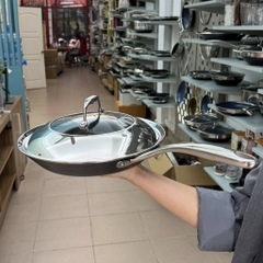 Chảo Paella imat Hybid 28 tráng gốm đen BC-VT-28PP