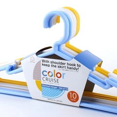Móc treo quầnáo set 10c Kobubo nhiều màu