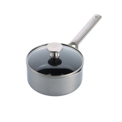 Quánh có miệng rót Blue Diamond 16cm nắp kính 4820-101
