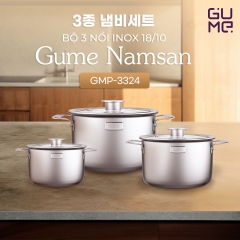 Bộ nồi nguyên khối Gume GMP-3324