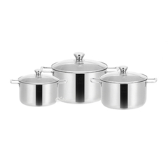 Bộ nồi inox 3 cái liền khối Catania CTP 8731