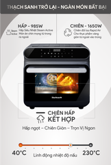 Nồi chiên không dầu hơi nước Bluetones AFB5895 - 24L