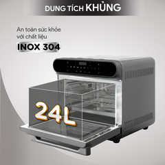 Nồi chiên không dầu hơi nước Bluetones AFB5895 - 24L