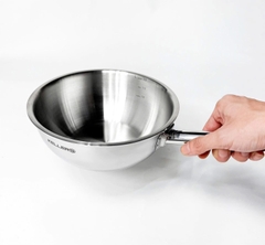 Chảo sâu lòng thép 5 lớp đúc liền Keller