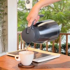 Phích giữ nhiệt Kaiyo 2L màu xanh đá