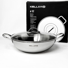 Chảo xào đa năng KELLER WOK PAN 32cm