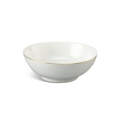 Tô thấp Jasmine - viền chỉ vàng 18cm