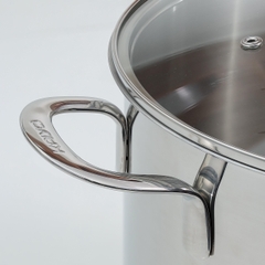 Nồi luộc gà inox 304 Kaiyo 12L - 28cm