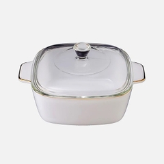 Âu vuông Opal Trắng 1.5L - 1006PO
