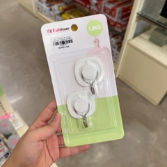 Bộ 2 móc treo dán tường Fullhome 1.5kg/móc HY15010
