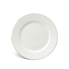 Đĩa tròn Jasmine - viền chỉ vàng 20cm