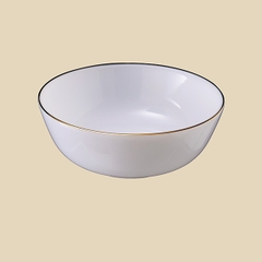 Tô sâu Opal Trắng 18cm - 766PO