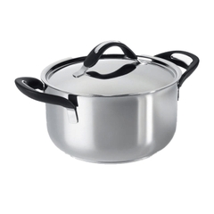 Nồi inox Barazzoni Sillicon Pro Acc 24cm