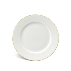 Đĩa tròn Jasmine - viền chỉ vàng 25cm