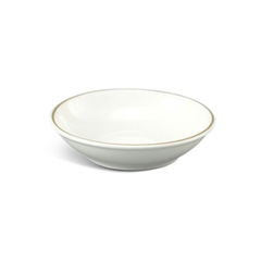 Chén chấm Jasmine - viền chỉ vàng 9cm
