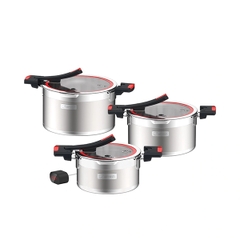 Bộ nồi inox liền khối Elmich Milano EL-8090 (16,20,22cm)