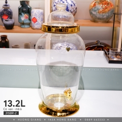 Bình rượu HQ có van mã 6 13.2L
