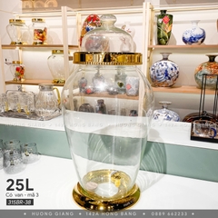 Bình rượu có van mã 3 25L
