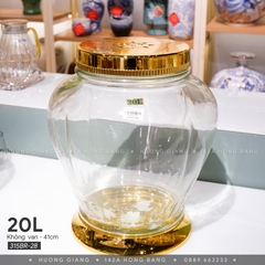 Bình rượu táo 20L không vòi 41cm