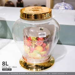 Bình rượu táo 8L không vòi 30cm