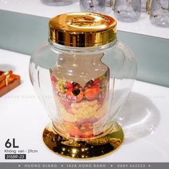 Bình rượu táo 6L không vòi 29cm