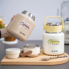Bình ủ cháo giữ nhiệt inox 316 Gume F188 - 800ml
