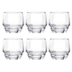 Bộ cốc đáy vuông lùn 340ml 7112