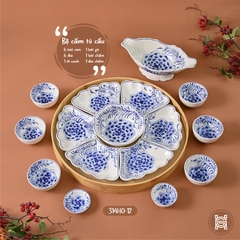 Bộ mặt trời cẩm tú cầu + đĩa gà