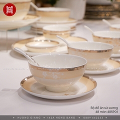 Bộ đồ ăn sứ xương 48 món 485901