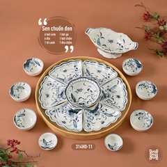 Bộ mặt trời sen chuồn 45 đĩa gà