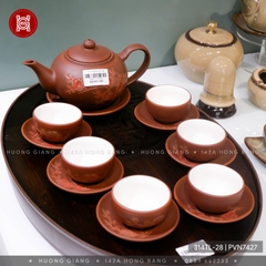 Bộ đào khắc sen full