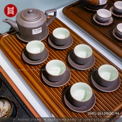 Bộ tích ganh chỉ bạc