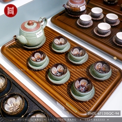 Bộ ấm chén cao S2 ngọc hoa lòng