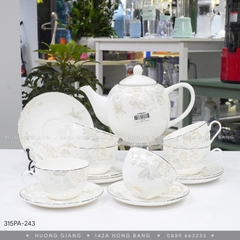 Bộ tách trà Sứ Xương 14 món 130-800ml 1455943
