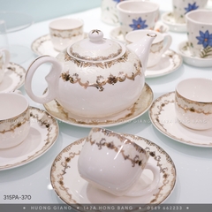 Bộ tách trà Sứ Xương 14 món 100-600ml 141404