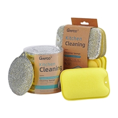 Set 3 miếng bọt biển chùi rửa - Tròn GM-XW011