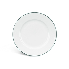Đĩa tròn Jasmine - chỉ xanh lá 25cm