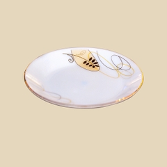 Đĩa nông 9 Opal Hoa lan 23cm - 561LAN