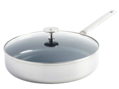 Chảo chiên chống dính Blue Diamond 28cm có nắp kính 3688-101