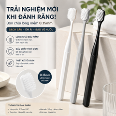 Bộ 3 bàn chải đánh răng lông mềm cao cấp 9021