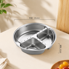 Khay hấp 3ngăn inox