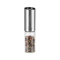 CKO117 MÁY XAY MUỐI&TIÊU TRỌNG LỰC SILVER 170ML chữ nhật 24