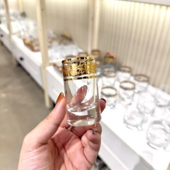 Bộ chén 35ml khảm bạc KV