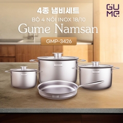 Bộ nồi nguyên khối Gume GMP-3426